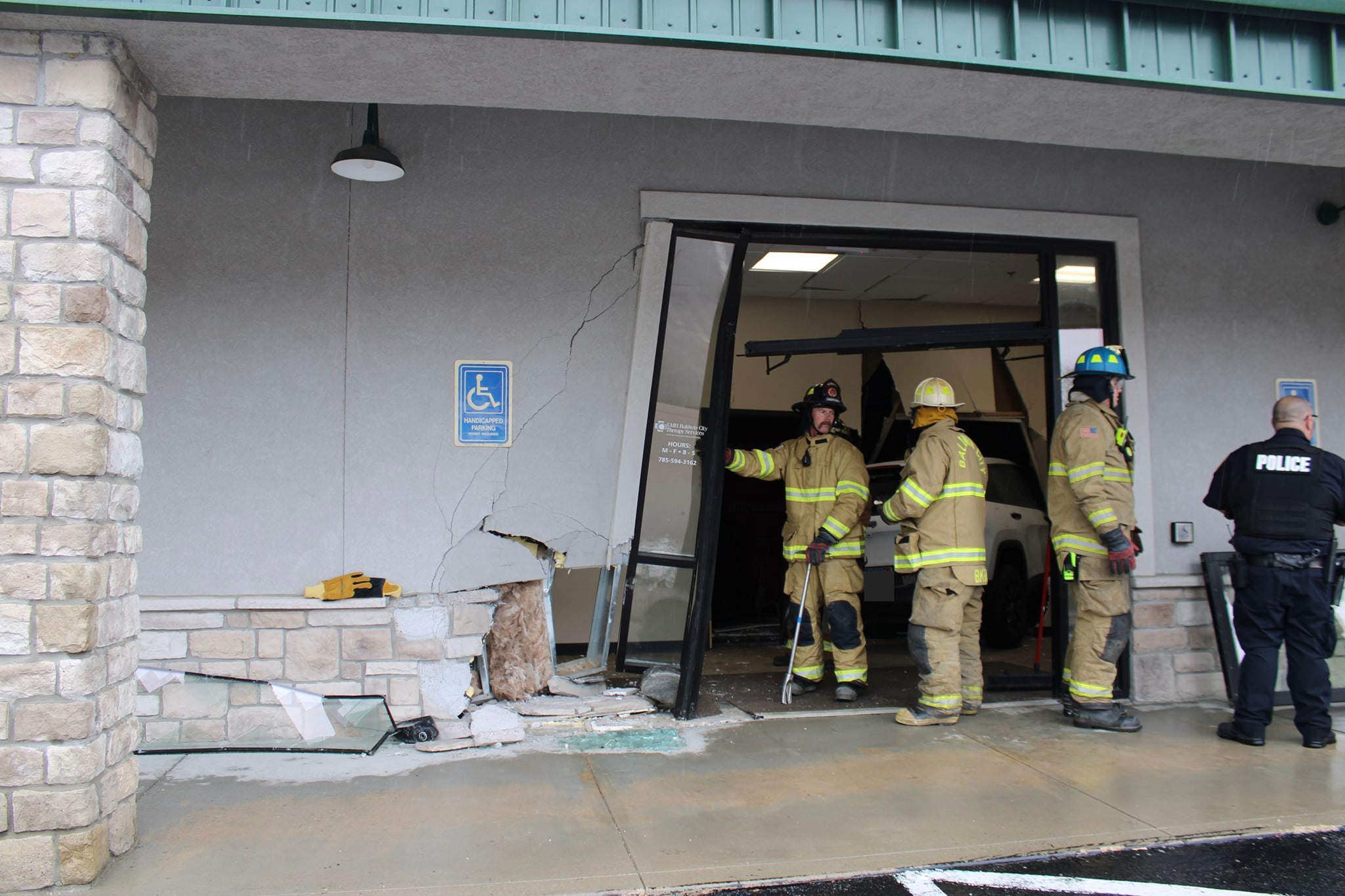 LMH Health clinic in Baldwin City closed for repairs after car drives